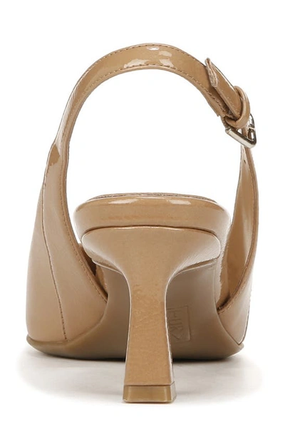 Naturalizer Women's Tansy Snip Toe Dress Slingback Pumps In Cafe Smooth