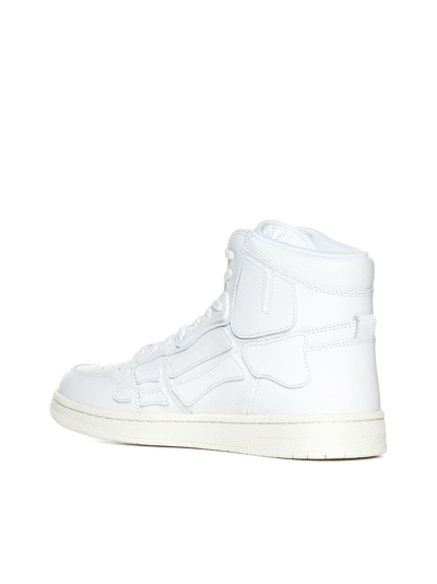 Shop Amiri Sneakers In White Smooth