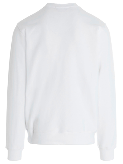 Shop Msgm Logo Sweatshirt In White