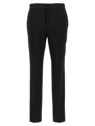 Shop Twinset Wool Pants In Black