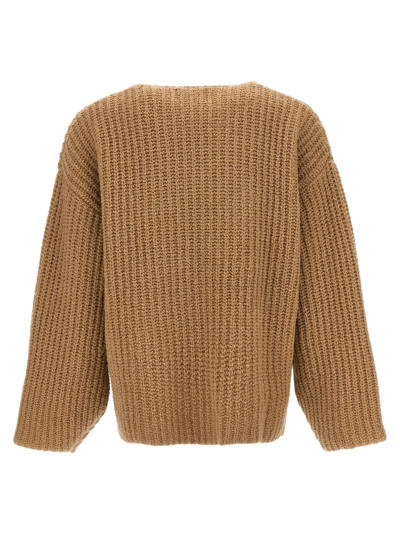 Loulou Studio Lola Sweater, Cardigans Beige In Beige