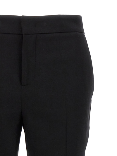 Twinset Wool Pants In Black