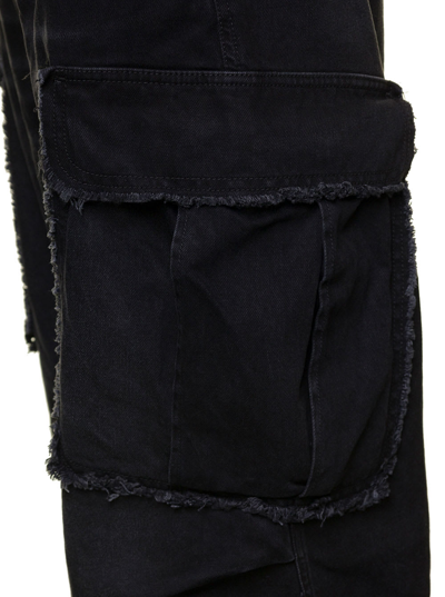 Darkpark Vivi Cargo Denim In Black