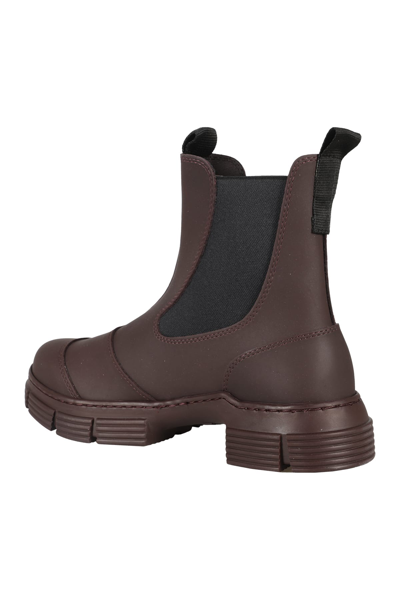 Shop Ganni Recycled Rubber City Boot