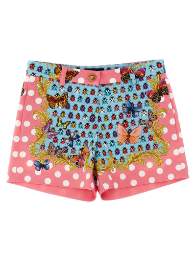 Shop Versace Heritage Butterflies & Ladybugs Kids Capsule The Vacation In Multicolor