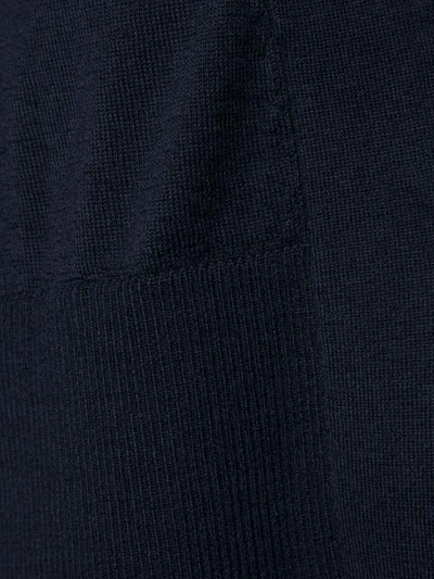 Shop Derek Lam Noemi Long Sleeve Cardigan In Blue