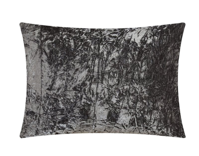Shop Chic Home Design Alianna 5 Piece Comforter Set Crinkle Crushed Velvet Bedding In Grey