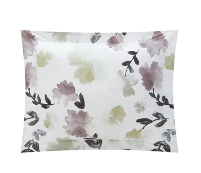 Shop Chic Home Design Devon Green 6 Piece Comforter Set Reversible Watercolor Floral Print Striped Patter