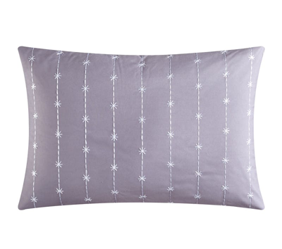 Shop Chic Home Design Kensley 9 Piece Comforter Set Washed Crinkle Ruffled Flange Border Design Bed In A Bag In Purple