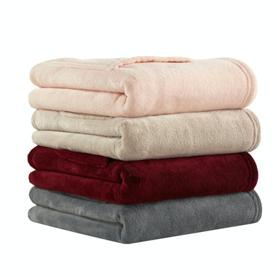 Shop Chic Home Design Denali Wrap Snuggle Robe Cozy Super Soft Ultra Plush Faux Fur Fleece Wearable Blank In Grey