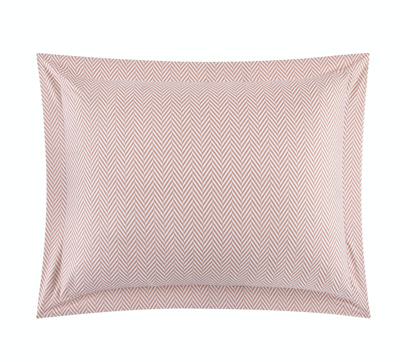 Shop Chic Home Design Laurel 3 Piece Duvet Cover Set Graphic Herringbone Pattern Print Design Bedding In Pink