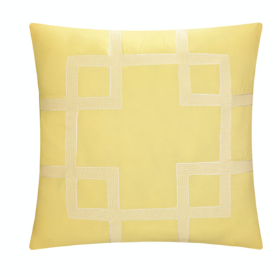 Shop Chic Home Design Miranda 4 Piece Reversible Quilt Set Super Soft Microfiber Large Printed Medallion  In Yellow
