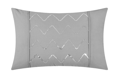 Shop Chic Home Design Whitley 4 Piece Duvet Cover Set Ruffled Pinch Pleat Design Embellished Zipper Closu In Grey