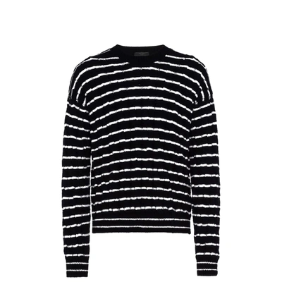 Shop Prada Cashmere Sweater In Black