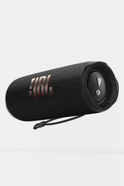 Shop Jbl Flip 6 Portable Waterproof Bluetooth Speaker In Black At Urban Outfitters