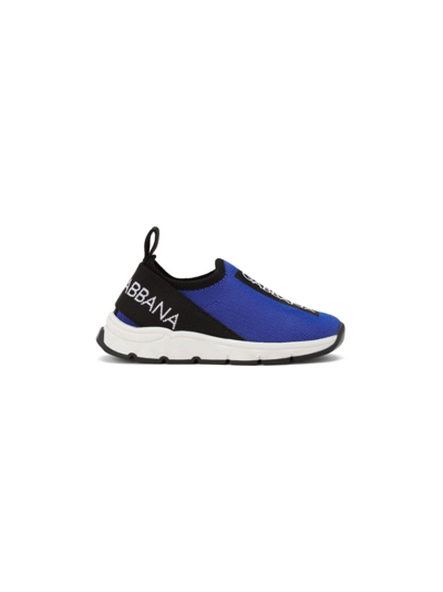 Dolce & Gabbana Sneaker Slip On In Blue