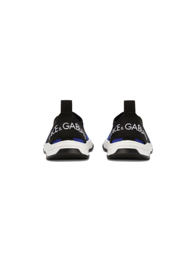 Dolce & Gabbana Sneaker Slip On In Blue