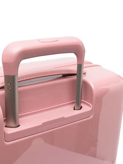 Shop Lancel Neo Aviona Cabin Suitcase In Pink
