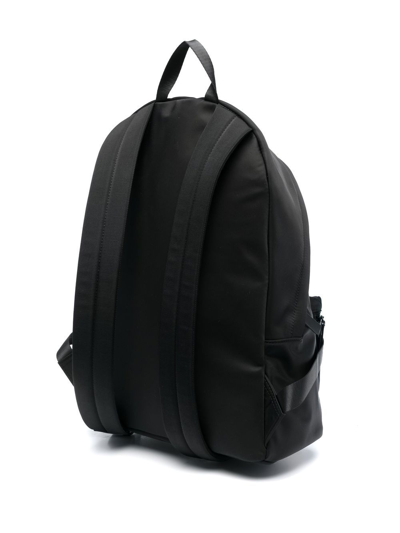 Dsquared2 Be Icon Black Backpack In Black