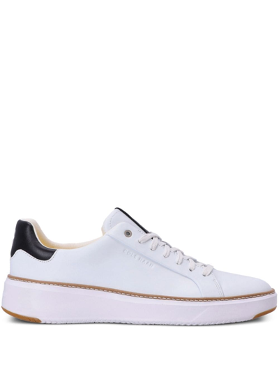 Shop Cole Haan Grandprø Topspin Low-top Sneakers In White