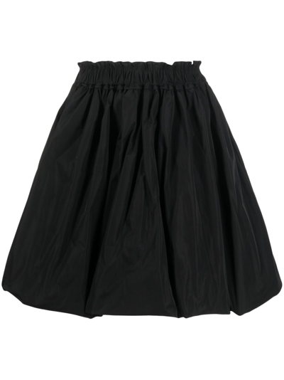 Simone Rocha Flared Mini Skirt In Black