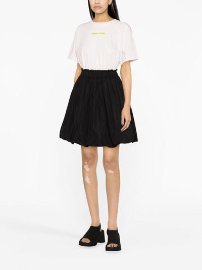 Simone Rocha Flared Mini Skirt In Black
