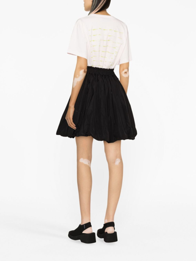 Simone Rocha Flared Mini Skirt In Black