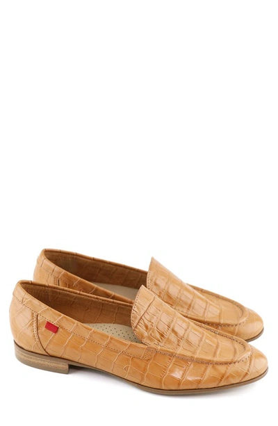 Marc Joseph New York Madison Ave Loafer In Camel Croco