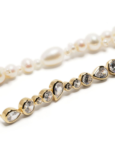 Completedworks Glitch Drop Earrings In Silver