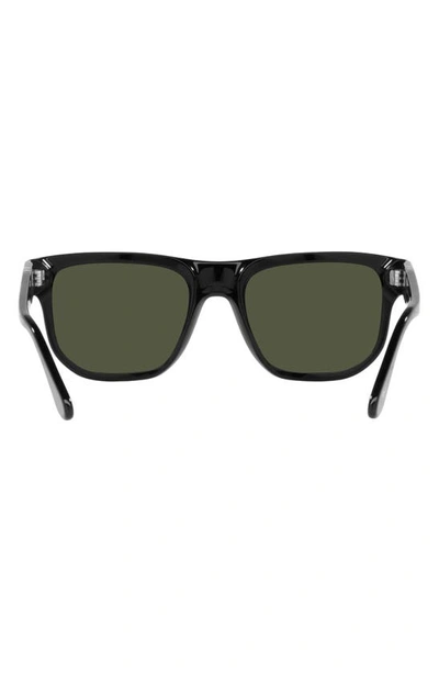 Shop Persol 55mm Square Sunglasses In Black