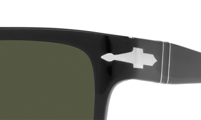 Shop Persol 55mm Square Sunglasses In Black