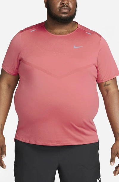 Shop Nike Dri-fit 365 Running T-shirt In Adobe