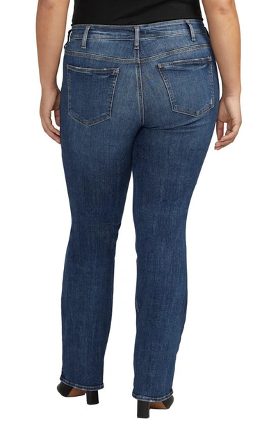 Silver Jeans Co. Suki Mid Rise Bootcut Jeans In Indigo