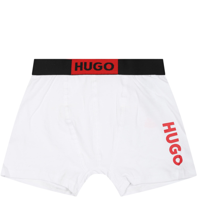 Shop Hugo Boss Multicolor Set For Boy With Logo