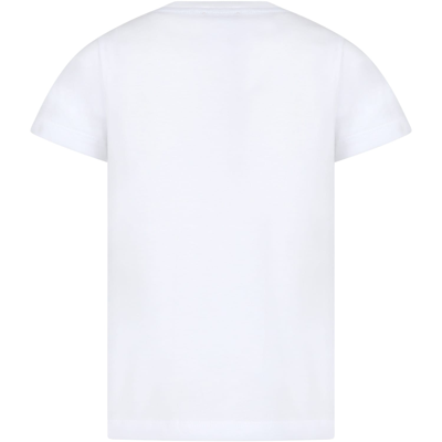Shop Missoni White T-shirt For Boy With Logo