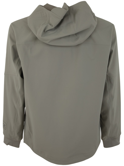 Shop C.p. Company Metropolis Series Metroshell Hooded Jacket In Silver Sage