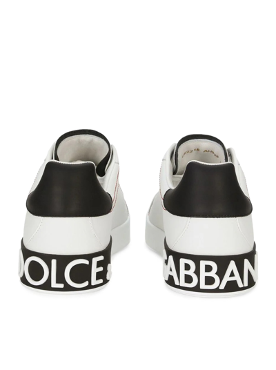 Shop Dolce & Gabbana Sneakers In White Black