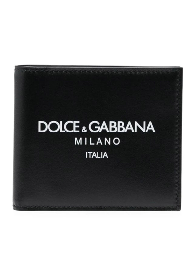 Shop Dolce & Gabbana Wallet In Print Dg Milano