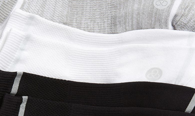 Zella 3-pack Low Training Socks In White Multi