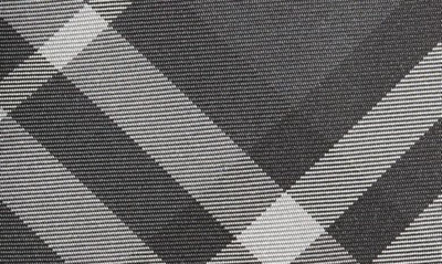 Burberry Silk Vintage Check Tie In Charcoal