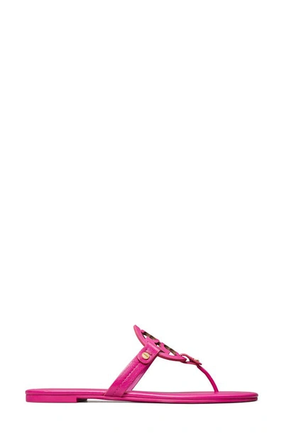 Shop Tory Burch Miller Sandal In Fuschia Pink