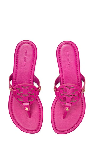 Tory Burch Miller Sandal In Fuschia Pink