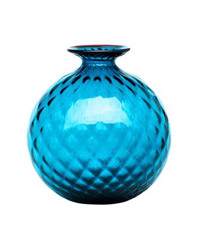 Shop Venini Monofiori Balloton Vase Blue Size - Blown Glass