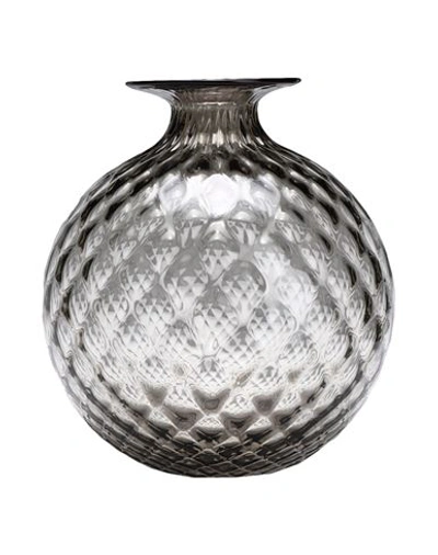 Shop Venini Monofiori Balloton Vase Grey Size - Blown Glass
