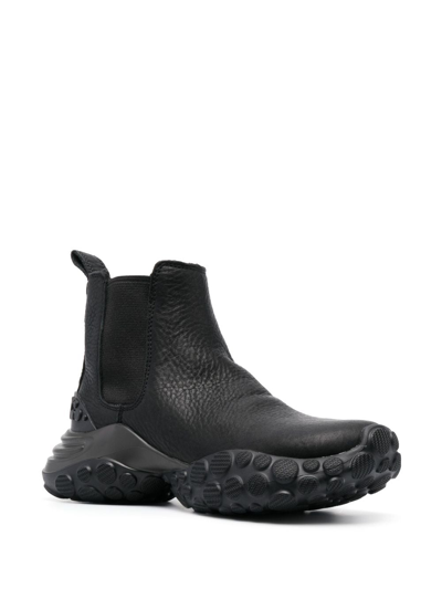 Shop Camper Mars Chunky-sole Leather Boots In Black