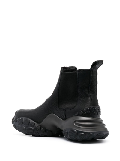 Shop Camper Mars Chunky-sole Leather Boots In Black