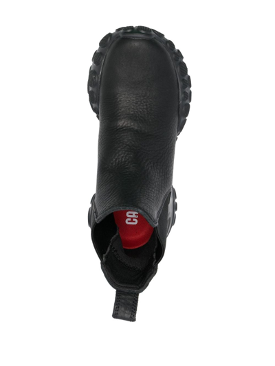 Camper Mars Chunky-sole Leather Boots In Black