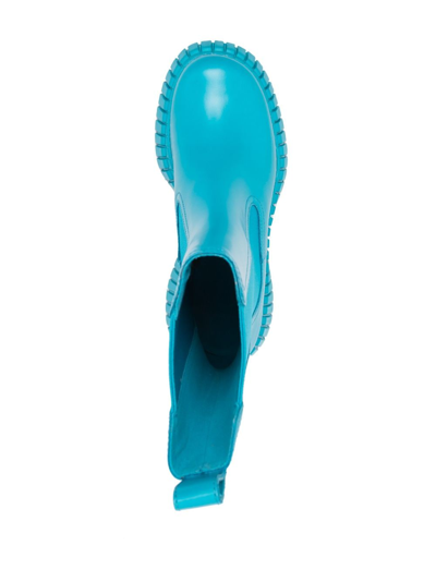 Shop Camper 70mm Mid-heel Ankle Boots In Blue