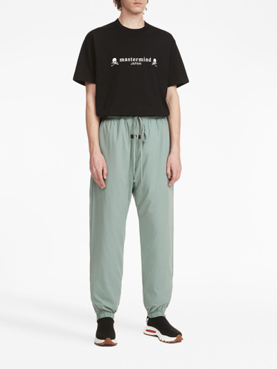 Essentials Ankle-zips Drawstring Track Pants In Green
