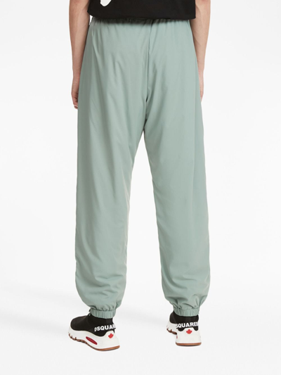 Essentials Ankle-zips Drawstring Track Pants In Green